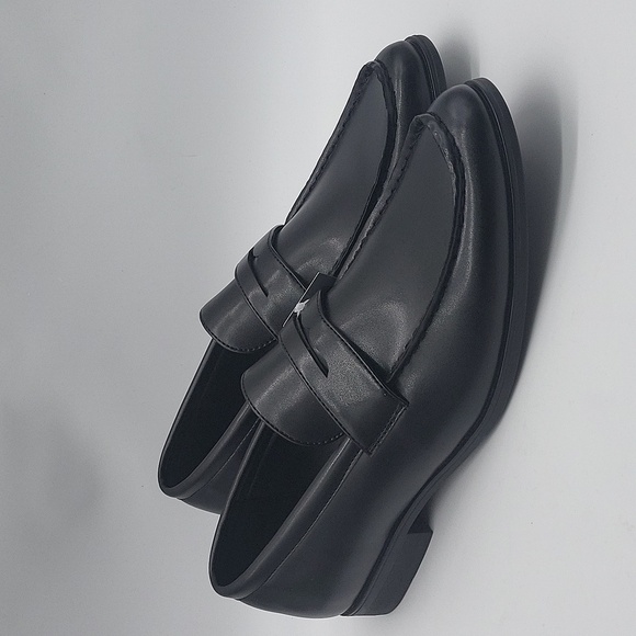 1127- Perry Ellis Men's Shoes Black Color Size 9 NWT - Picture 1 of 10